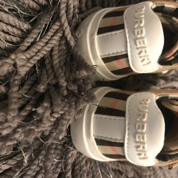 Burberry Baby's & Little Kid's Mini Markham Check Sneakers - Picture 7 of 7